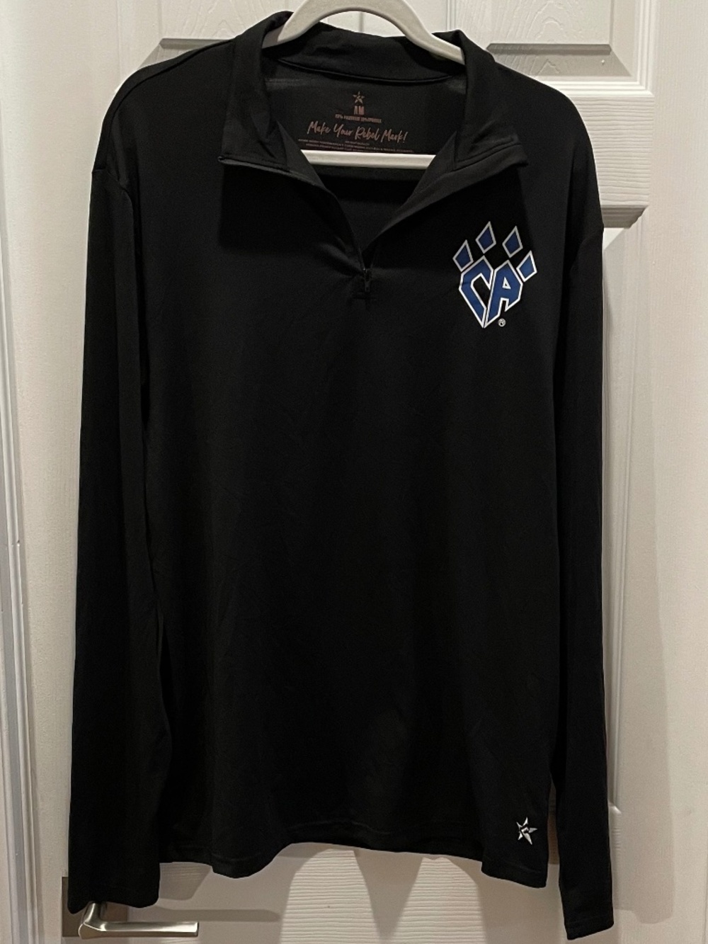 NWT Rebel Athletic California All Stars 'Cali' Quarter-Zip - AM Unisex.